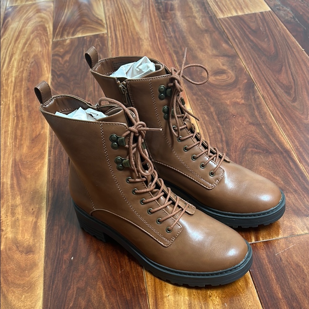 Threshold Brown Lace Up Boots